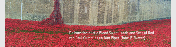 kunstinstallatie Blood Swept Lands and Seas of Red van Paul Cummins en Tom Piper. (foto: Peter C. Wever)