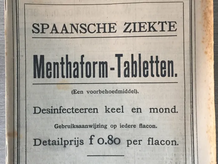 Cover NTvG Ned Tijdschr Geneeskd. 1918 ;62, 1